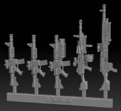 US Army Weapon Sprue